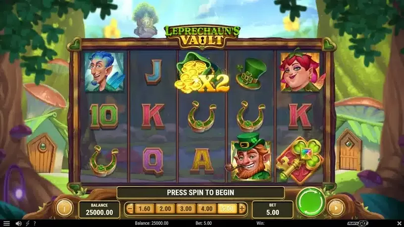 Leprechaun’s Vault slot screenshot 1
