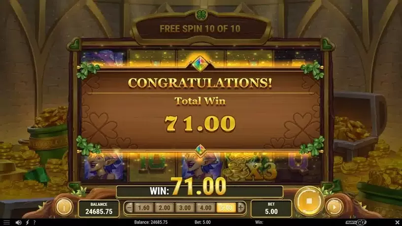 Leprechaun’s Vault slot screenshot 6