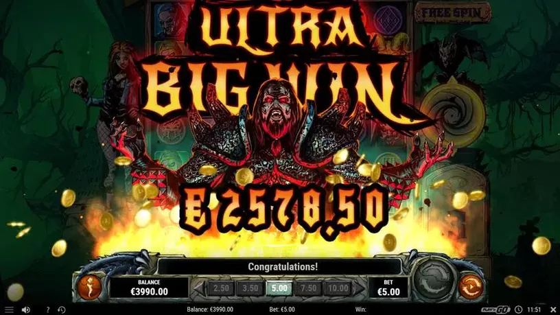 Lordi Reel Monsters slot screenshot 11