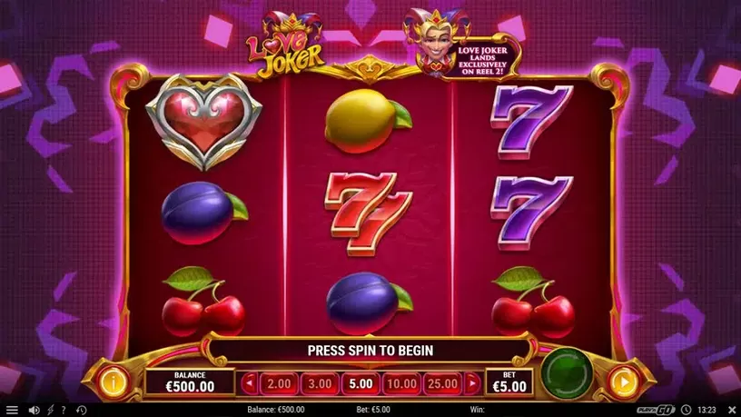 Love Joker slot screenshot 1