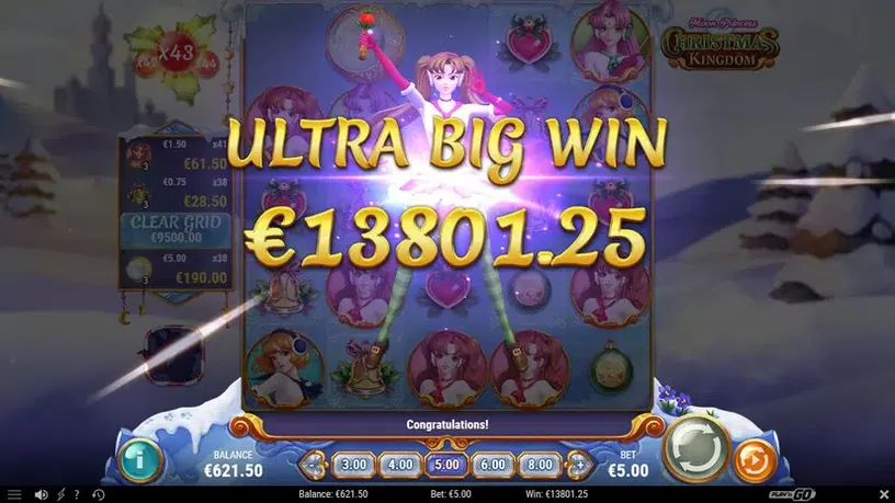 Moon Princess Christmas Kingdom slot screenshot 8