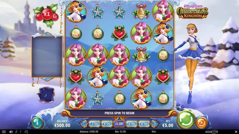 Moon Princess Christmas Kingdom slot screenshot 1