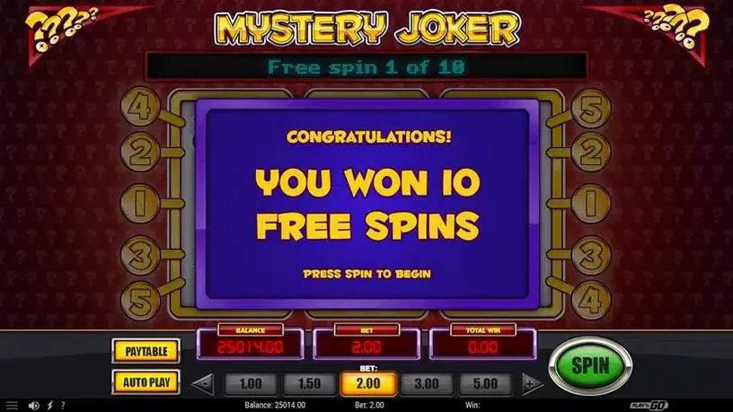 Mystery Joker slot screenshot 4