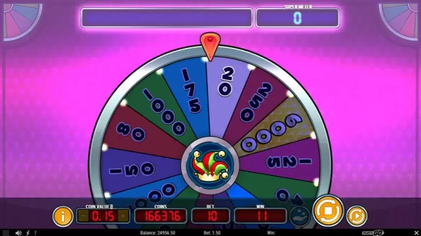 Mystery Joker 6000 slot screenshot 3