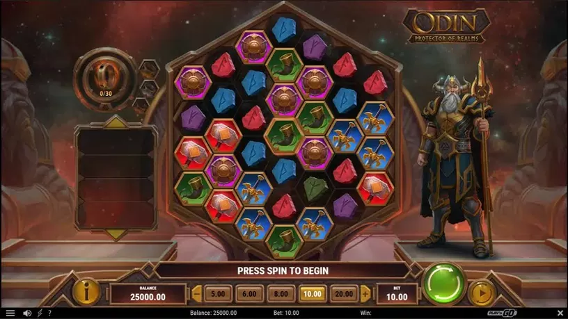Odin Protector of Realms slot screenshot 1