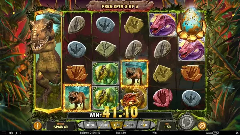 Raging Rex 2 slot screenshot 7