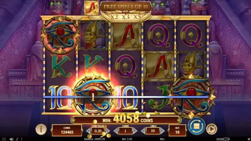 Rich Wilde And The Amulet of Dead slot screenshot 6