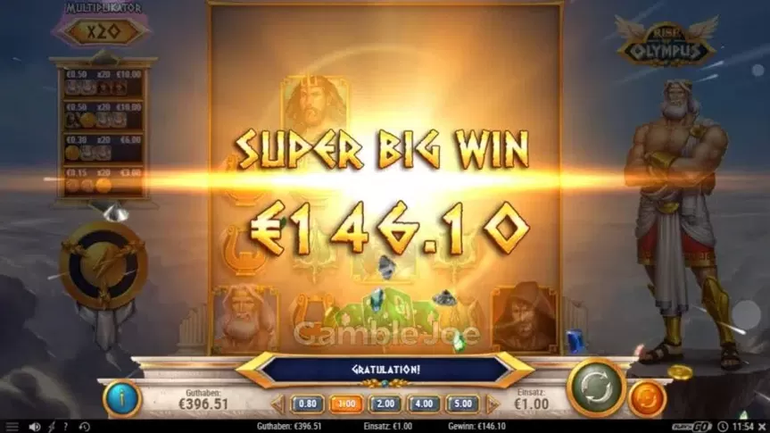 Rise Of Olympus slot screenshot 5