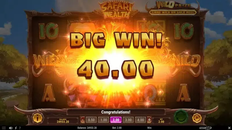 Safari of Wealth slot screenshot 6