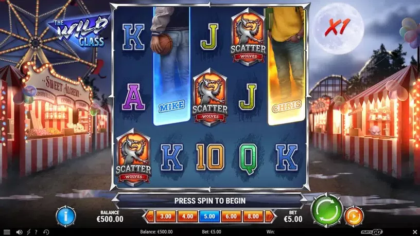 The Wild Class slot screenshot 4