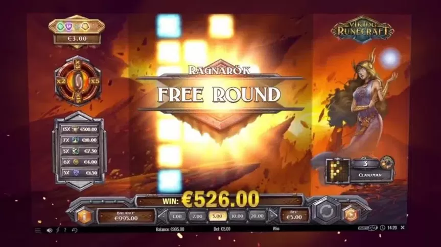 Viking Runecraft slot screenshot 2