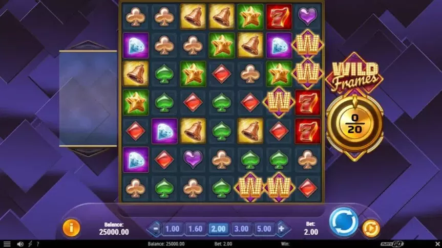 Wild Frames slot screenshot 1