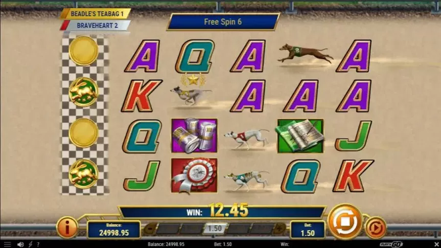 Wildhound Derby slot screenshot 4