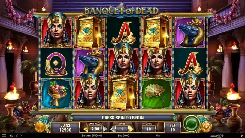 Banquet of Dead slot screenshot 1
