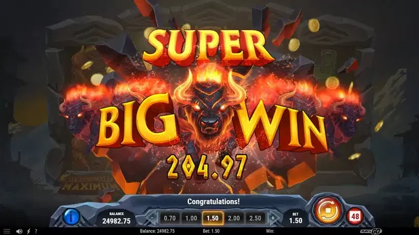 Beasts of Fire Maximum slot screenshot 5