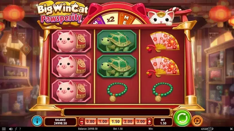 Big Win Cat Pawsperity slot screenshot 1