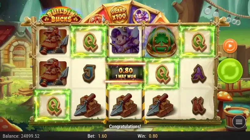 Buildin’ Bucks slot screenshot 4