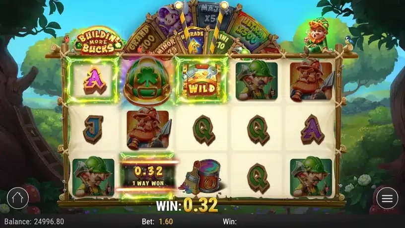 Buildin’ More Bucks slot screenshot 3