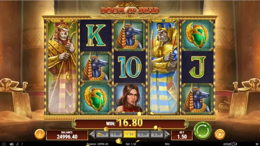 Cat Wilde and the Doom of Dead slot screenshot 2