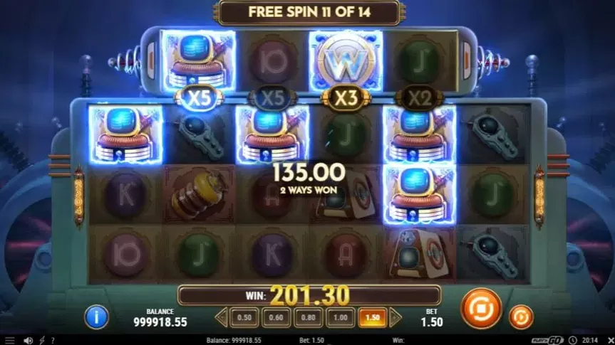 Coils of Cash slot screenshot 4