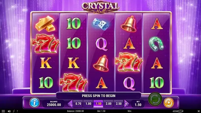 Crystal Hall slot screenshot 1