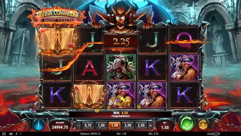 Divina Commedia I Nove Cerchi slot screenshot 4