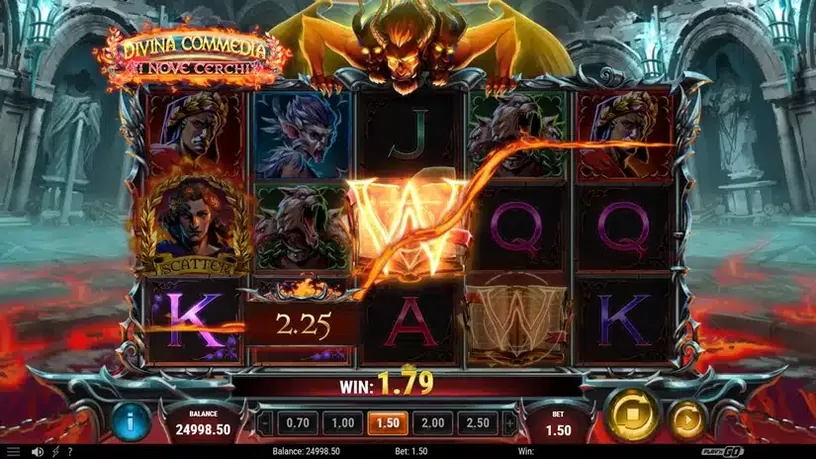 Divina Commedia I Nove Cerchi slot screenshot 2