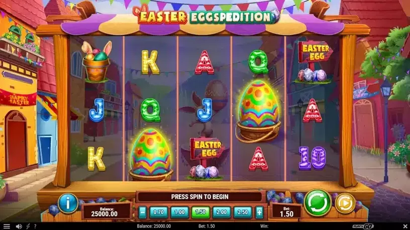 Easter Eggspedition slot screenshot 1