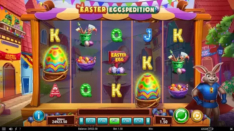 Easter Eggspedition slot screenshot 4