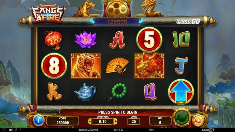 Fangs & Fire slot screenshot 1