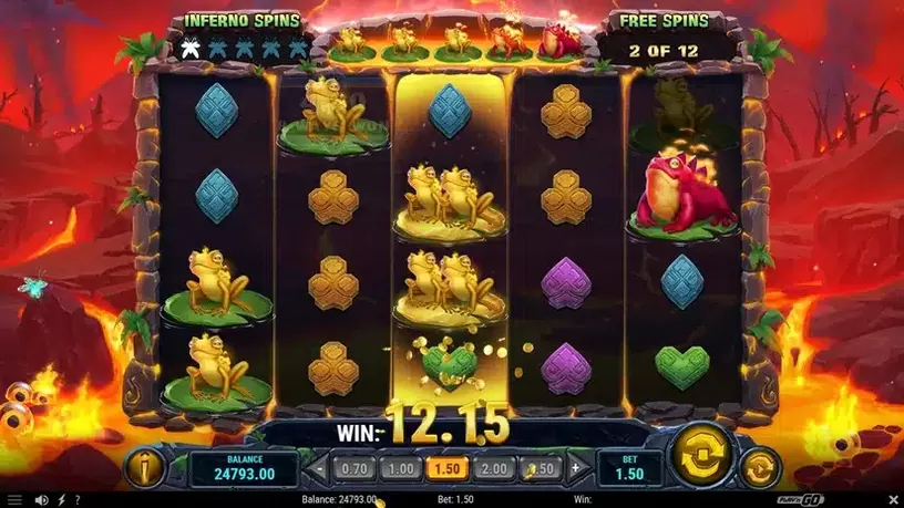 Fire Toad 2 slot screenshot 6