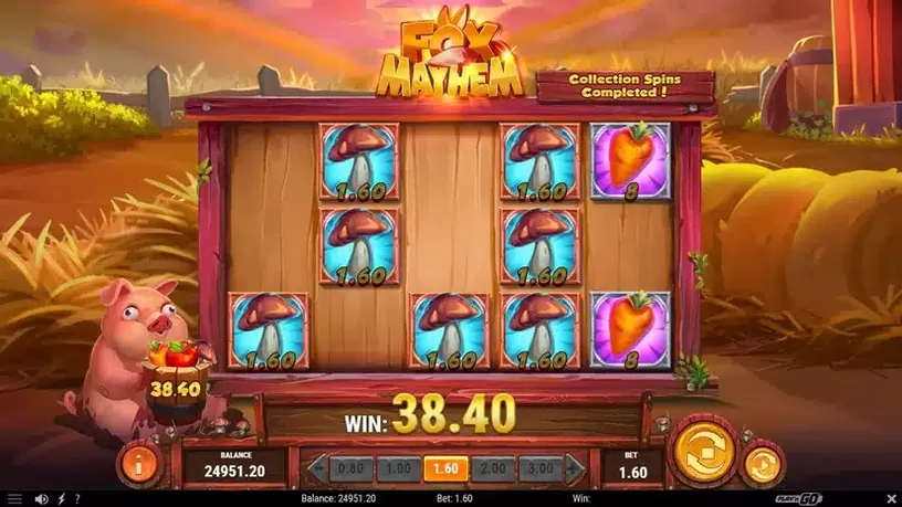 Fox Mayhem slot screenshot 5