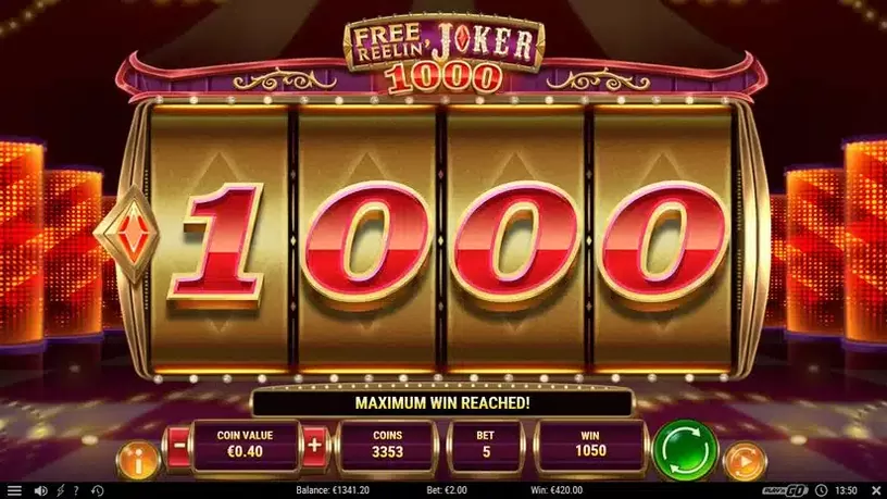 Free Reelin Joker 1000 slot screenshot 3
