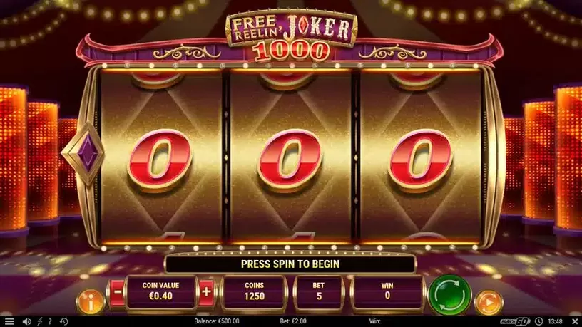 Free Reelin Joker 1000 slot screenshot 1