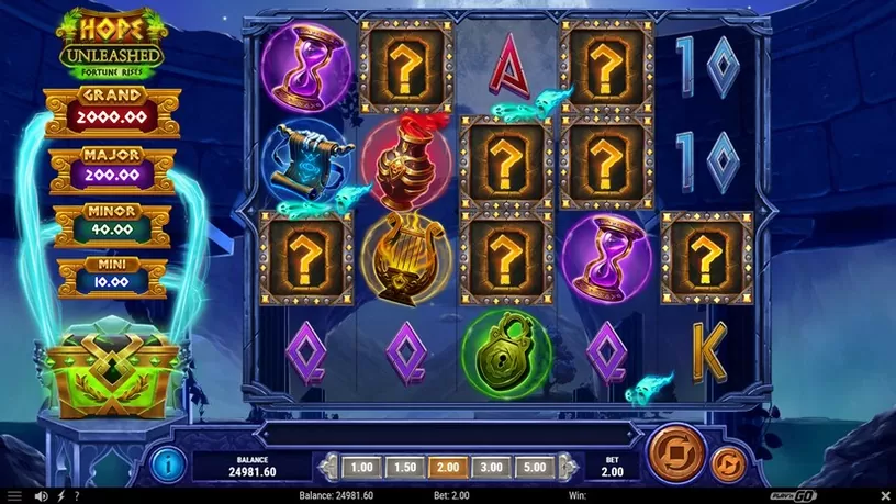Hope Unleashed Fortune Rises slot screenshot 2