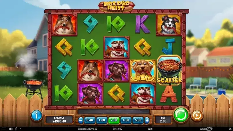 Hot Dog Heist slot screenshot 1