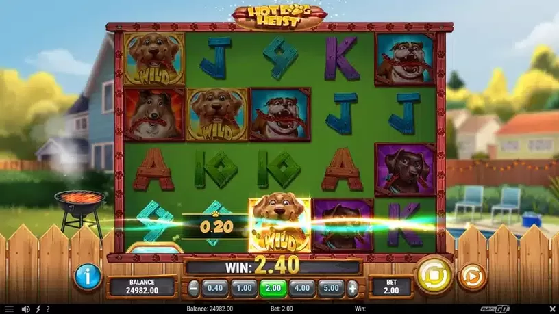 Hot Dog Heist slot screenshot 6