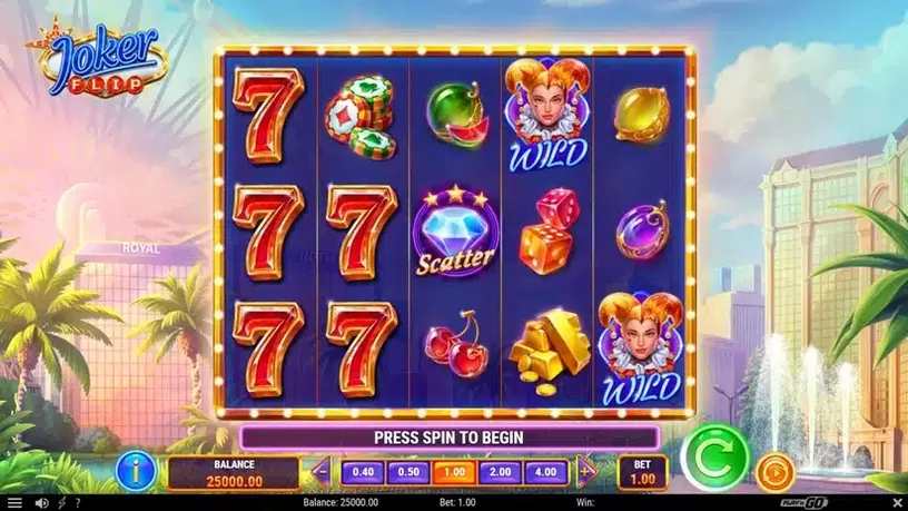 Joker Flip slot screenshot 1