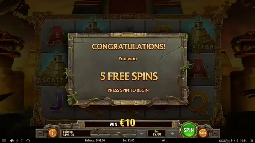 Legacy of Inca slot screenshot 3