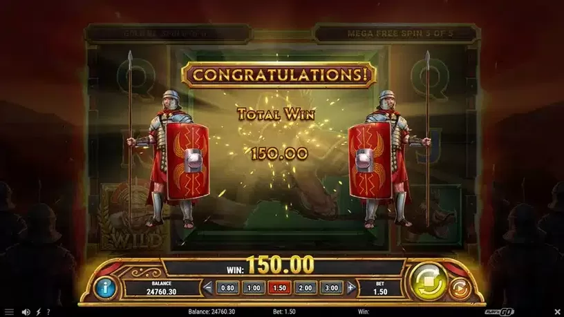 Legion Gold Victory! slot screenshot 5