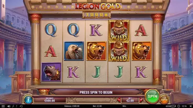 Legion Gold slot screenshot 1
