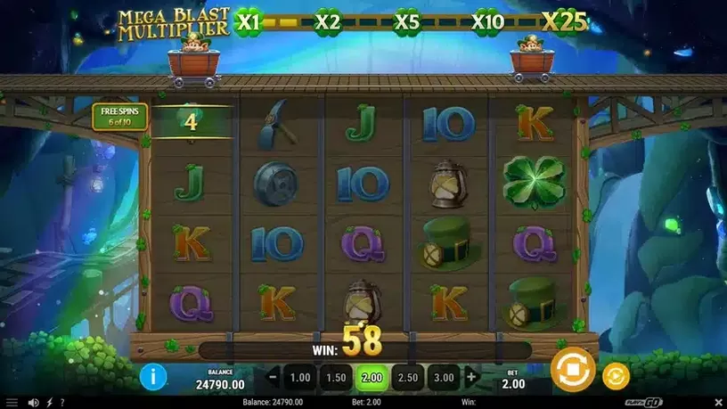 Leprechaun’s Diamond Dig slot screenshot 5