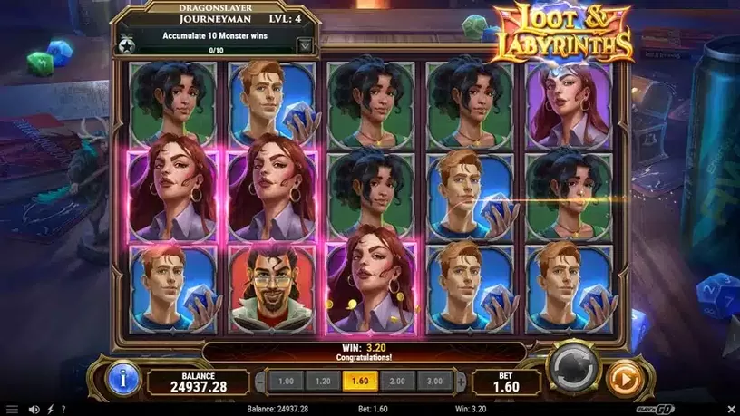 Loot & Labyrinths slot screenshot 4