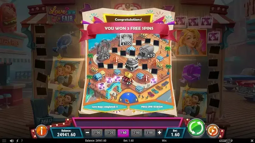 Love is in the Fair slot screenshot 5
