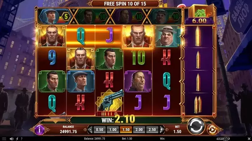 Mafia Gold slot screenshot 5