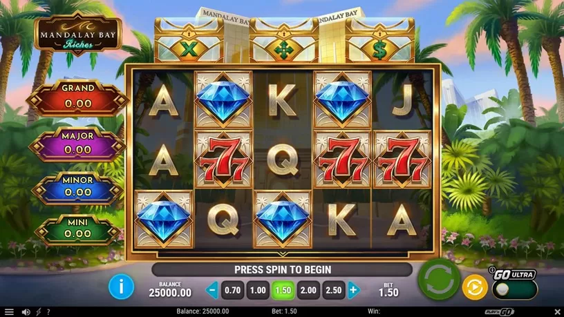 Mandalay Bay Riches slot screenshot 1