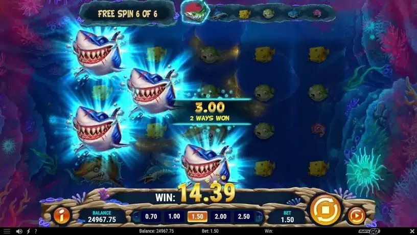 Mega Don Feeding Frenzy slot screenshot 7