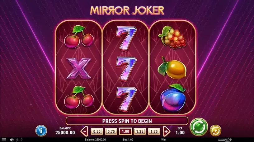 Mirror Joker slot screenshot 1