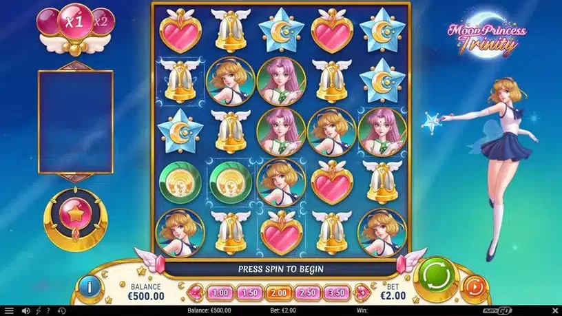Moon Princess Trinity slot screenshot 1
