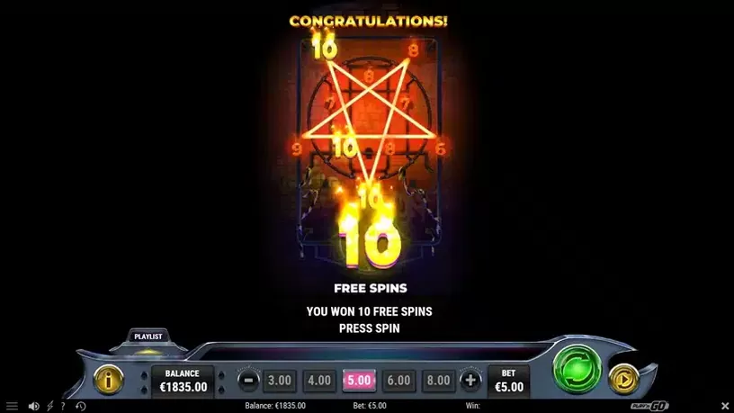 Mötley Crüe slot screenshot 5